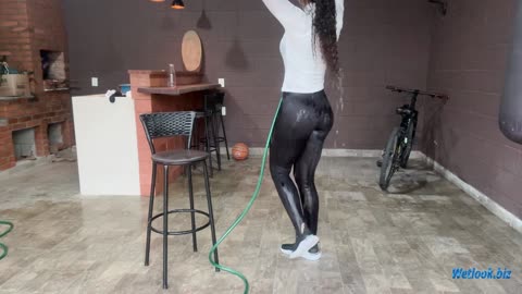 Wetlook leggings
