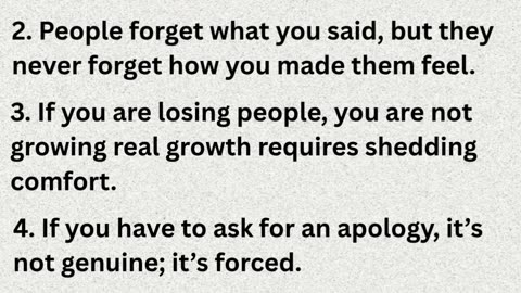 6 Harsh truths that most people can't handle.