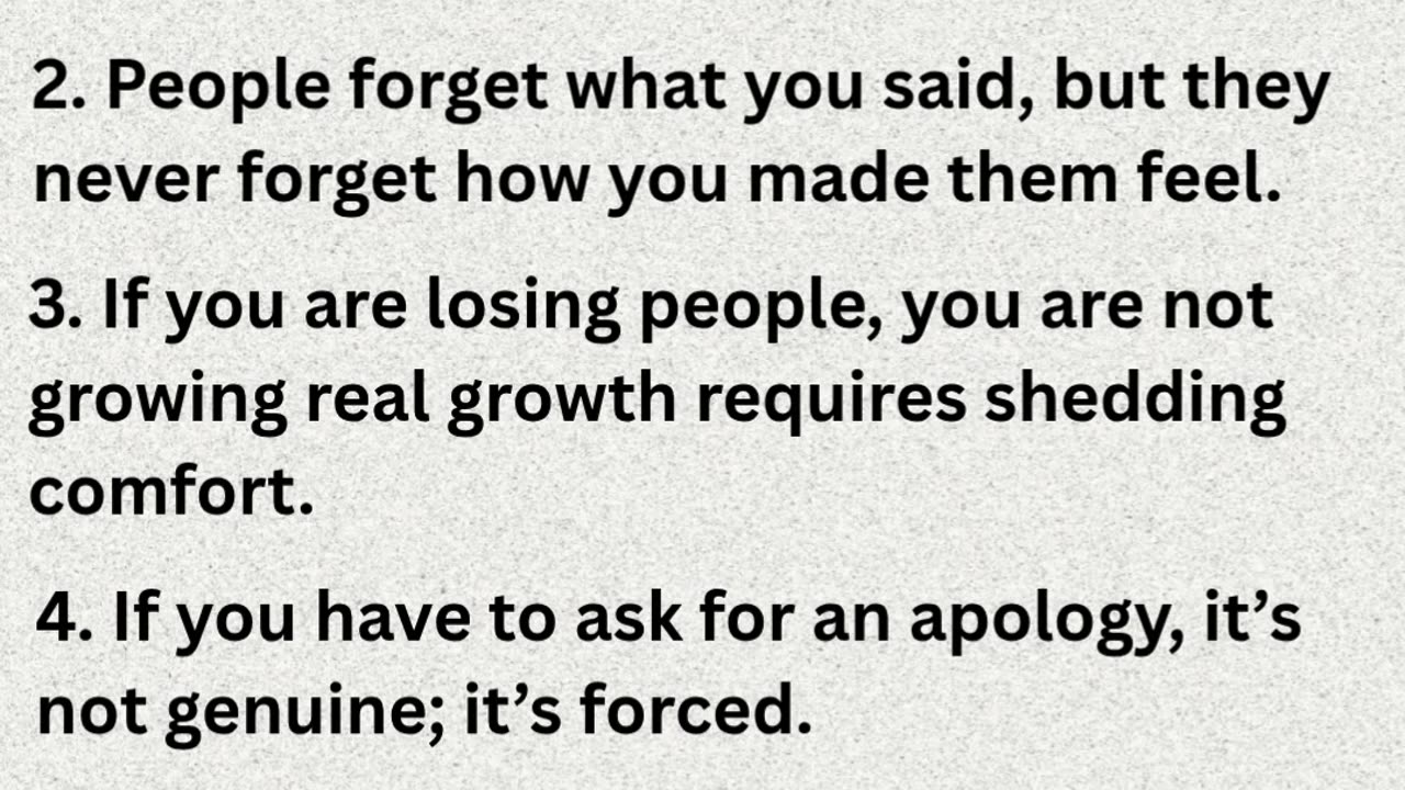 6 Harsh truths that most people can't handle.