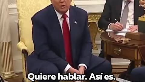 Trump afirma que está "abierto" a hablar con Maduro