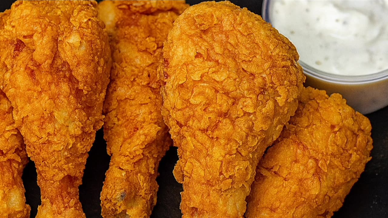 Learn how to make crispy fried chicken, delicious and delicious, step by step, easily and quickly