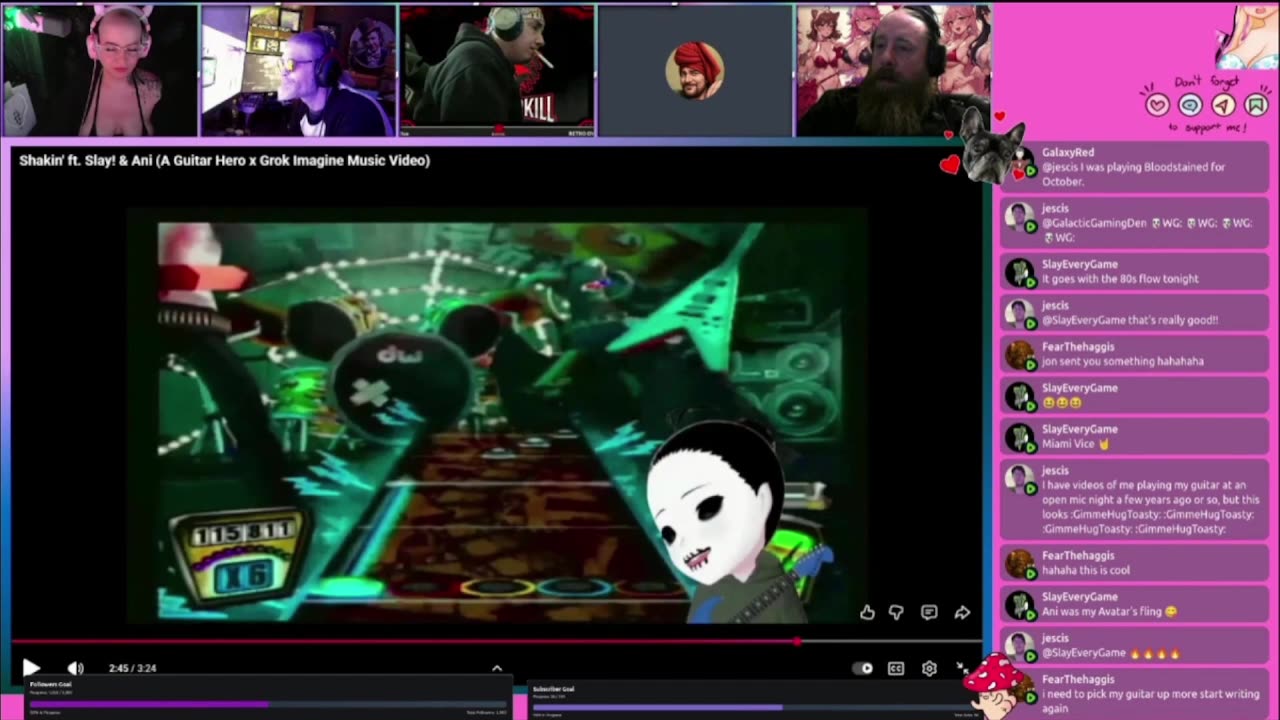 Toasty, Jon, Dan, ROADKILL, and Beard Review My Music Video!