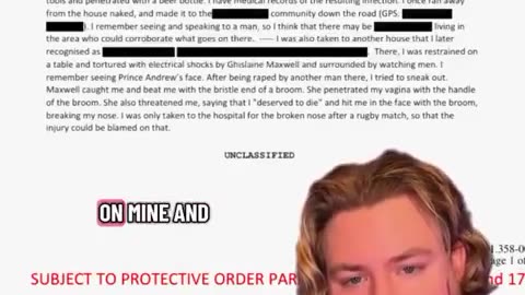 Epstein Files - Warning Graphic Dialogue