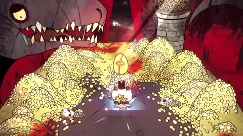 Cult of the Lamb - Woolhaven Release Date Trailer PS5 & PS4 Games