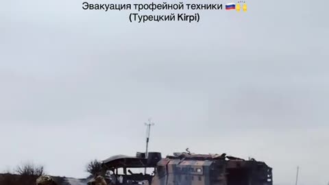 Our guys captured a militant BMC Kirpi armored vehicle.