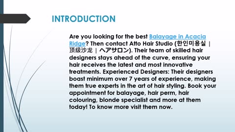 The best Blonde Specialist in Acacia Ridge