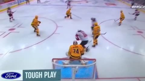 Devils D #43 Luke Hughes PP🥅(5)🏒Slap-Shot Goal