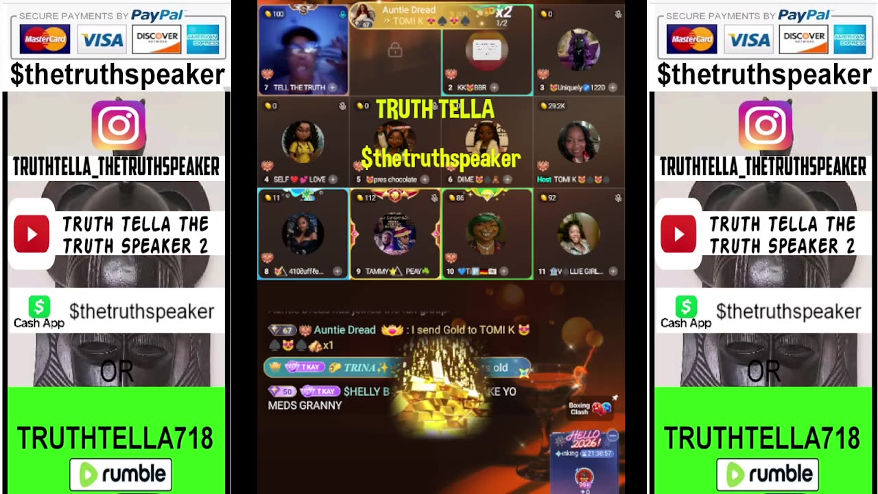 QUEEN TOMIKAY 3RD SHIFT PANEL 12/31/25