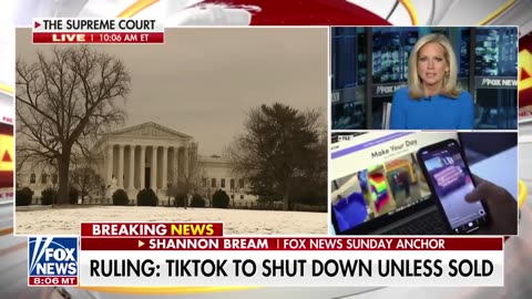 Supreme Court rules TikTok to shut down unless sold to US buyer