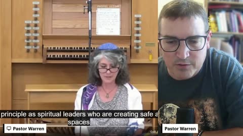 Liberal Jewish Rabbi leads ELCA Church service- #lutheran