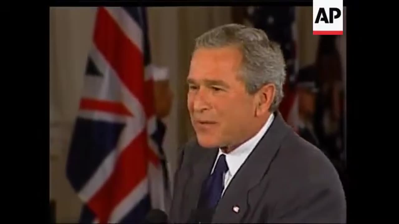 Excerpts of Bush, Blair presser, British PM