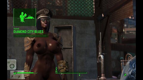 Fallout 4 Diamond city blues Naked busty boobs Breast expansion huge tits