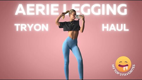 Aerie Leggings Try-on Haul