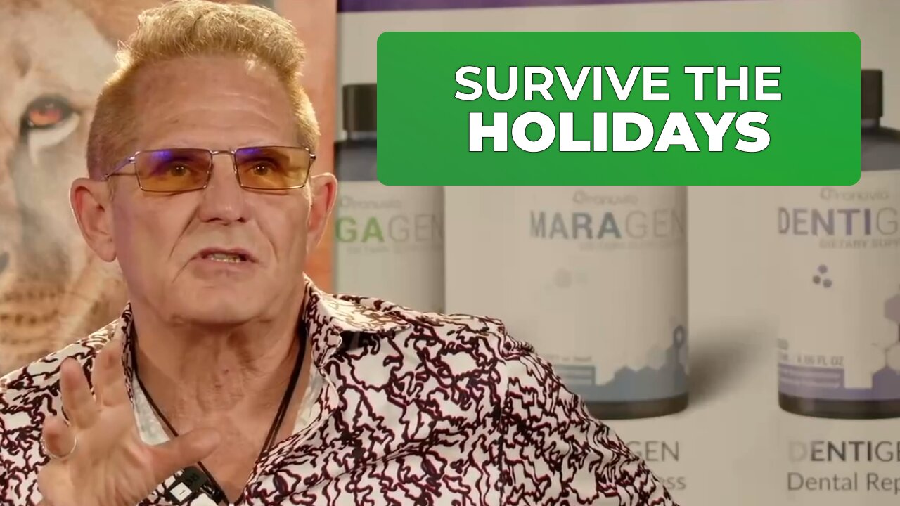 HOW TO SURVIVE THE HOLIDAYS WITH DR. DARRELL WOLFE