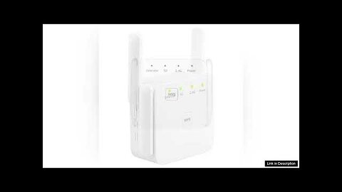 1200Mbps Wireless EU WiFi Repeater 2.4/5GHz Wifi Signal Amplifier Extender Router Network Review