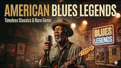 Best of American Blues Legends | Slow & Soulful Blues to Relax & Drink Whiskey To