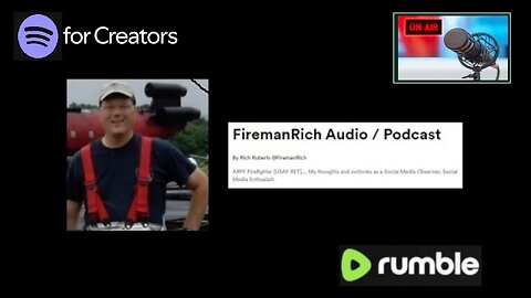 The FiremanRich Audio/Podcast: Morning Coffee 🌄☕ 012.18.2024🎙 🔊 @spotifycreator @rumblevideo 🎥🎬