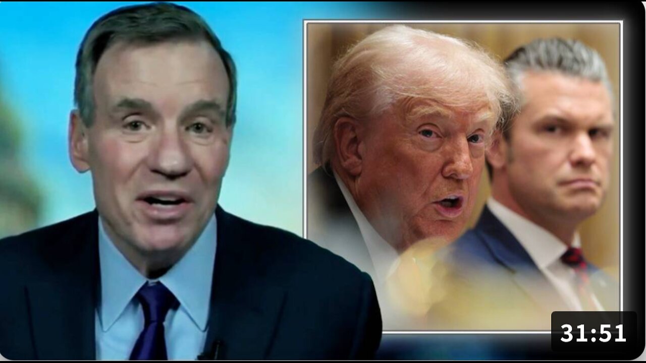 BREAKING VIDEO: Senator Mark Warner Just Called For US Military To Overthrow President Trump’s Elected Administration!