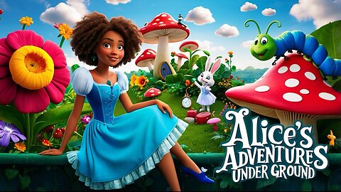 UNDERGROUND World of Alice's Adventures: Wonderland's Whimsical Characters and Enchanting Landscapes