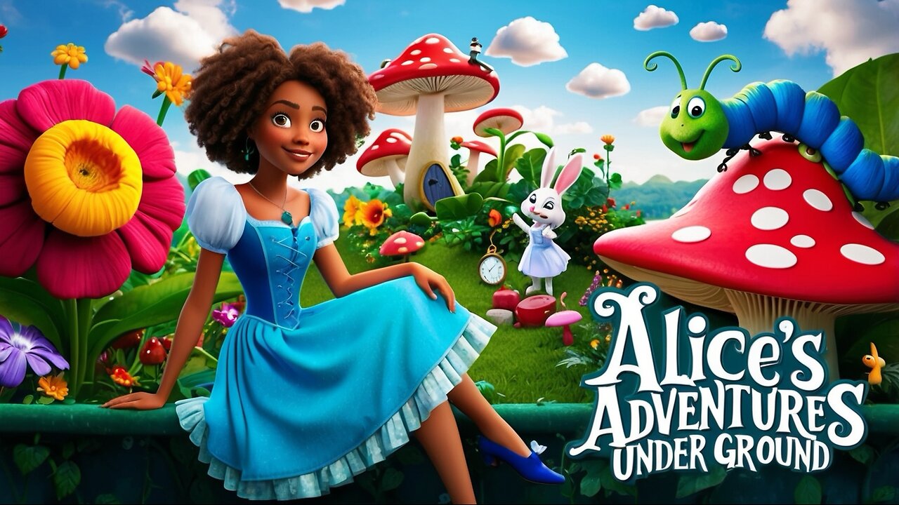 UNDERGROUND World of Alice's Adventures: Wonderland's Whimsical Characters and Enchanting Landscapes