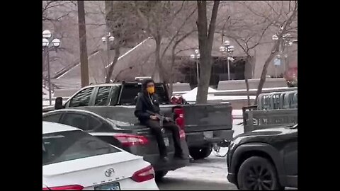 Leftists are now showing up ARMED in Minneapolis