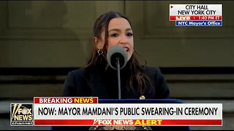 AOC PRAISES Far Left Ideologies at Mamdani's Inauguration
