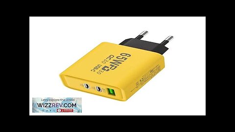 AR-PD05 65W 3-Port USB PD Charger USB-A+2Type-C PD QC3.0 Fast Charging Wall Review