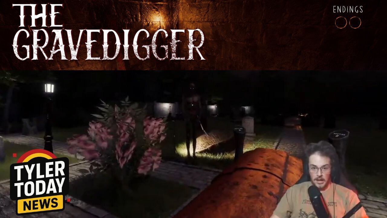 I came to dig graves and fight demons! | The Gravedigger | TT Horror Games