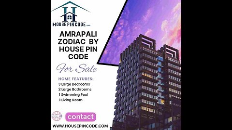 Discover Premium Living at Amrapali Zodiac Sector 52 Noida By House Pin Code.