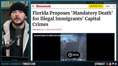 Florida Announces DEATH PENALTY For Illegal Immigrants Who Commit Capital Offence In MAJOR CRACKDOWN