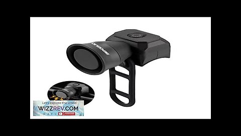 BENGGUO Bicycle Horn 120dB High Sound Bike Bell Horn 5 Light Modes Review