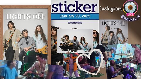 Sticker [band] Instagram Live 1.29.25