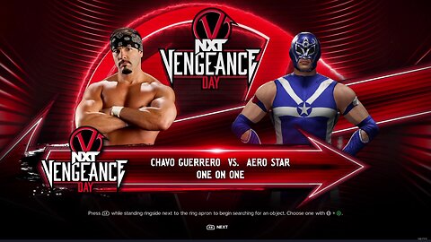 WWE 2k24 Chavo Guerrero Jr vs Aero Star