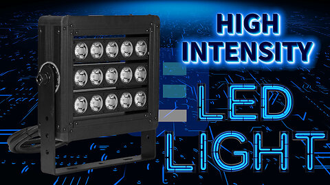 High Intensity Dimmable LED Light - 21,600 Lumens - 120-277VAC