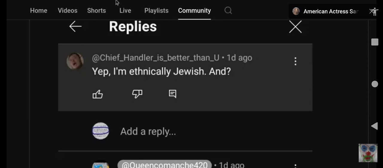 Chief Handler is an Ashkenazi Jew.✡️🕎