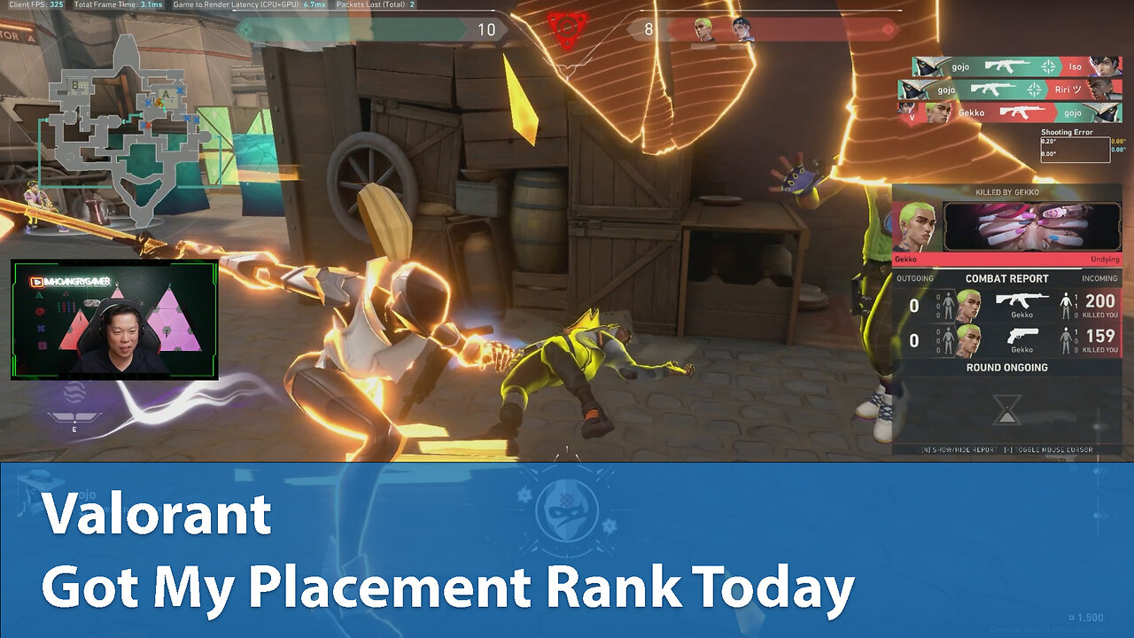 Got My Placement Rank Today | Competitive 0W-1L | Valorant