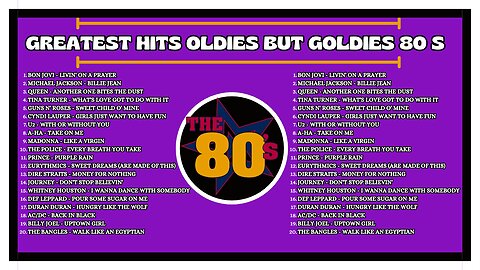 Golden Oldies Greatest Hits Of 80s - 80s Music Hits - Best Old Songs Of All Time 1