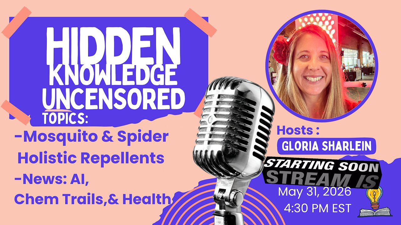 Mosquito & Spider Holistic Repellents and News: AI, Chemical Trails, & Health #120