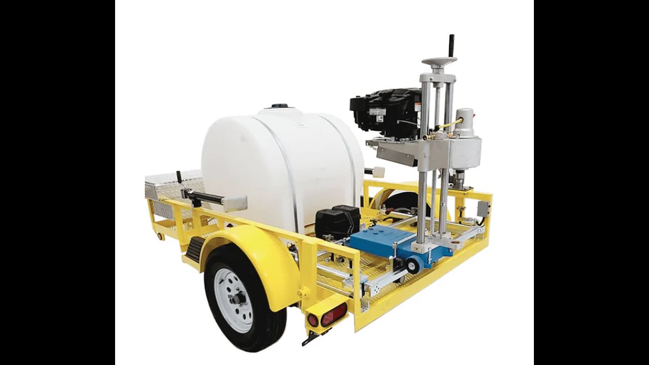 Trailer Mounted Core Drill -EK-160-G8 WITH VARIABLE POSITIONING SYSTEM