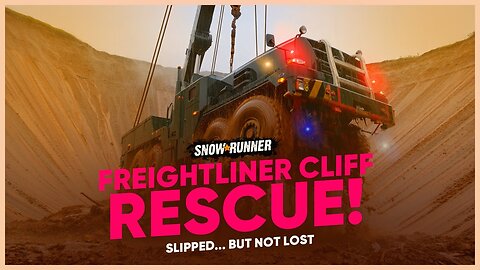 Freightliner M916A1 Recovery – The Most Dangerous Pull Yet! | SnowRunner