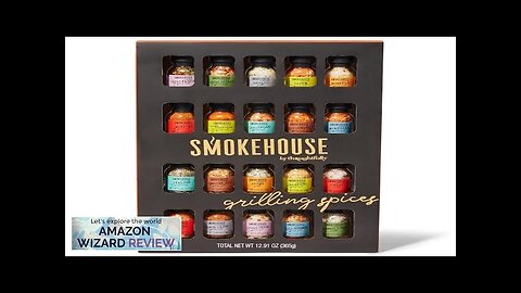 Smokehouse by Thoughtfully Gourmet Ultimate Grilling Spice Set Grill Seasonings and Rubs Review