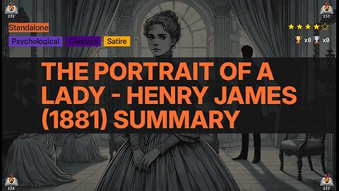 The Portrait of a Lady - Henry James (1881) Summary