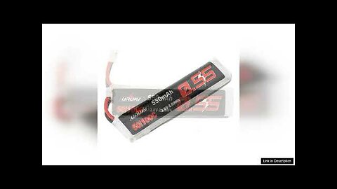 5Pcs URUAV 3.8V 550mAh 50/100C 1S HV 4.35V PH2.0 Lipo Battery Review