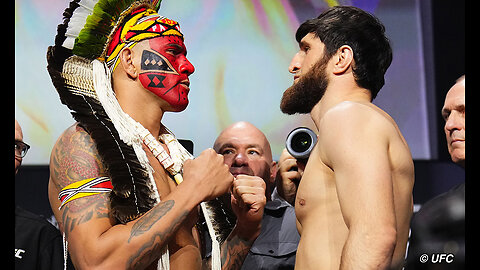 UFC 313 Faceoff: Pereira vs Ankalaev Intense Staredown!