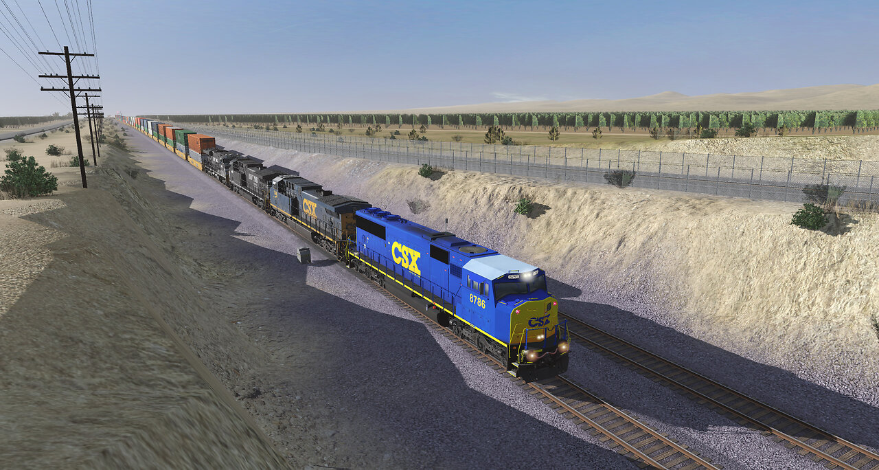 Trainz Plus Railfanning: Railfanning in the Desert - Episode 4
