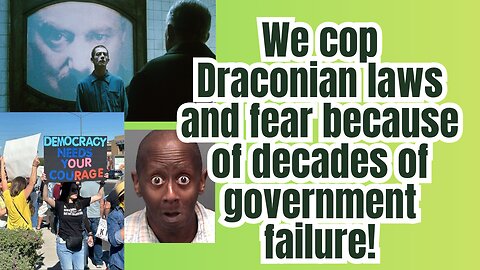 Society pays for unwanted immigration with draconian laws.