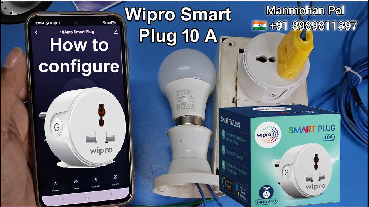 Wipro Smart Plug — Easy Setup & Configuration Guide by Mamohan Pal