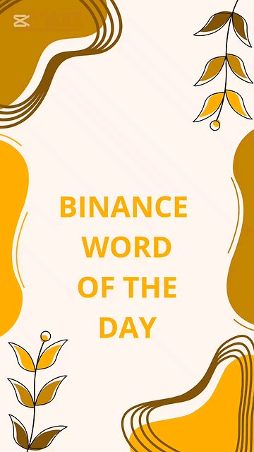 Binance Word Of The Day. Theme: Binance Earn, 10/13/2025