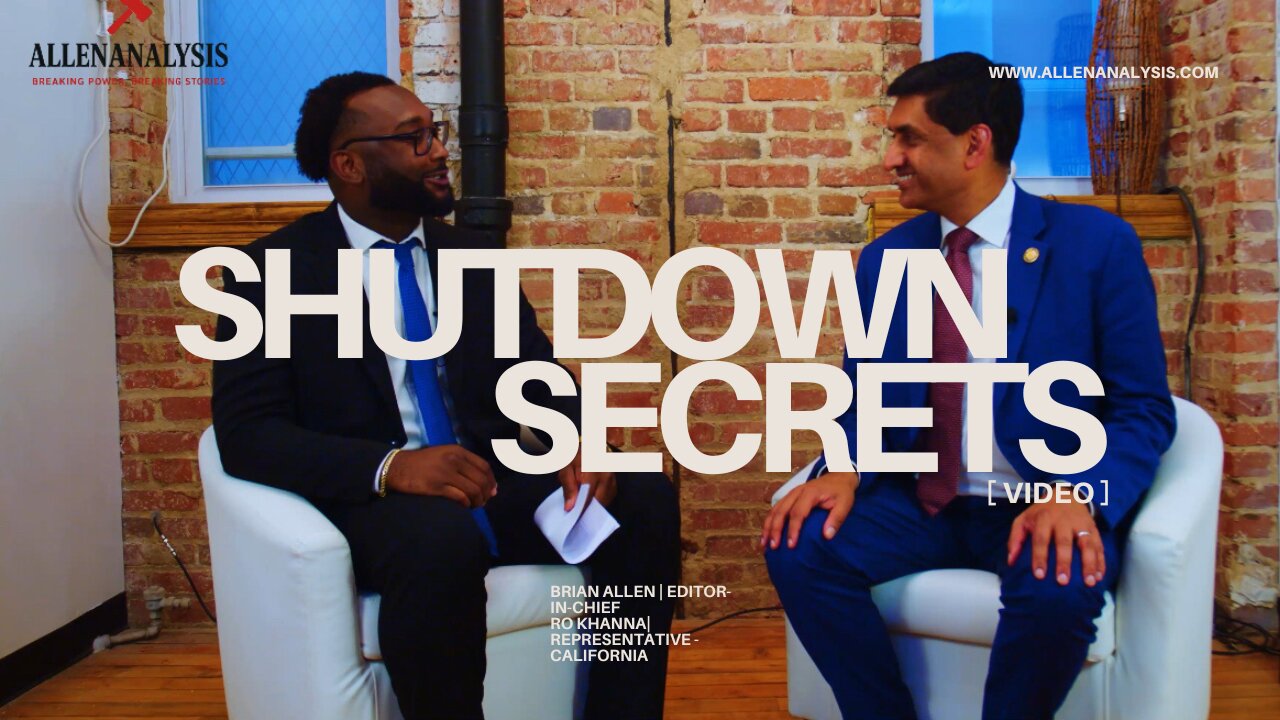 Inside the Shutdown: Ro Khanna on Epstein, Project 2025, AIPAC, and the Battle for Truth