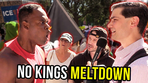 “No Kings” Protesters Lost It When We Showed Up